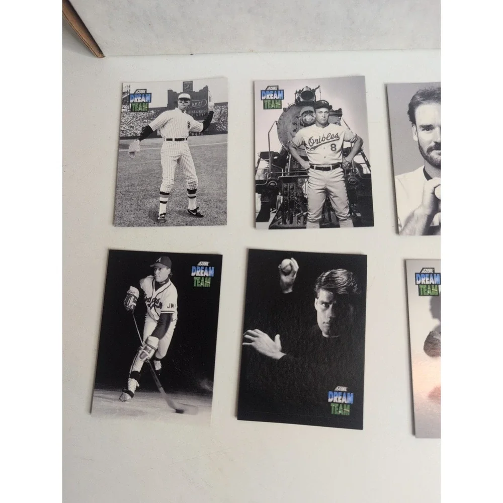 Mixed Lot 1992 Score Baseball Cards Gradable Superstars+ Dream Team